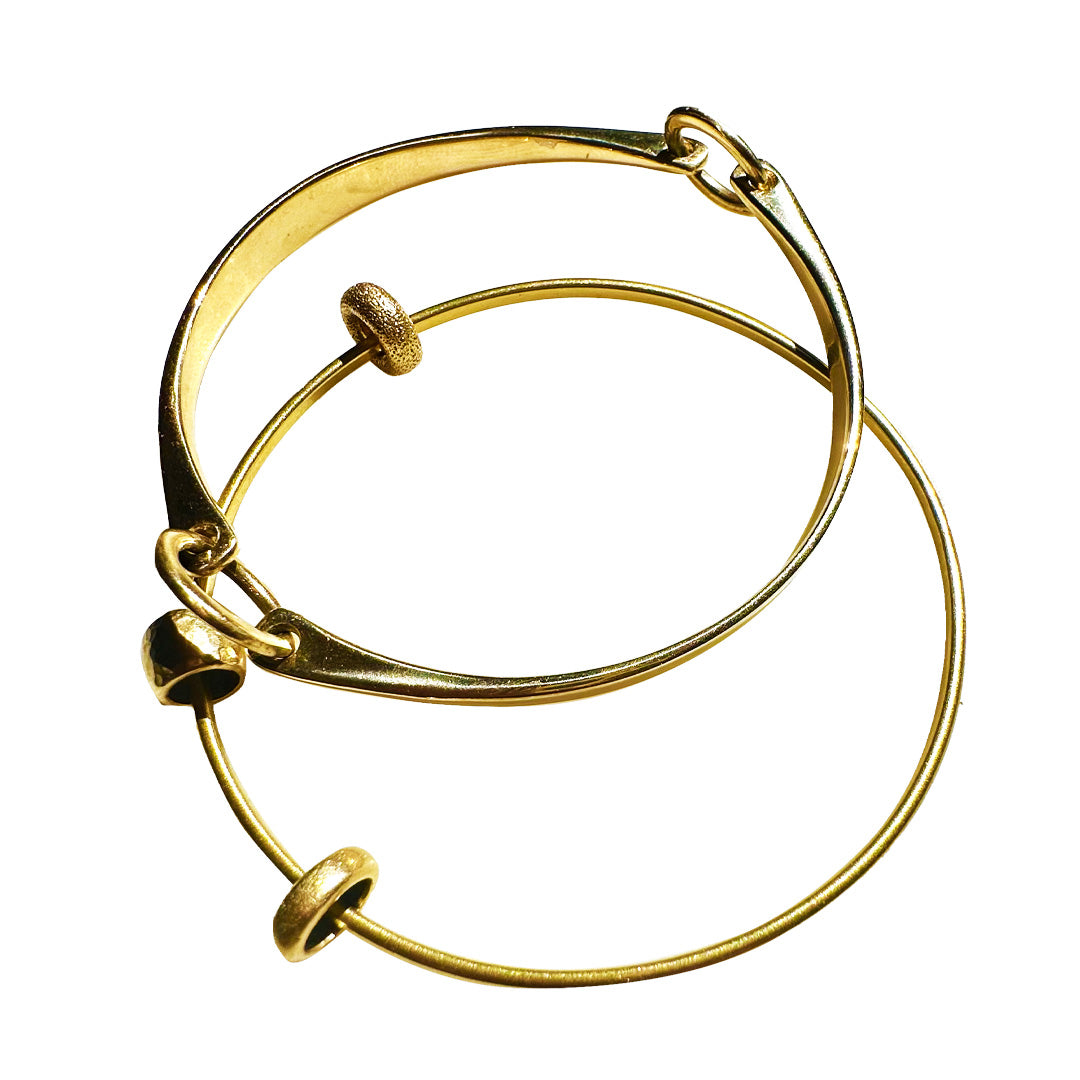 Hansen Bit 14K Gold Bracelet