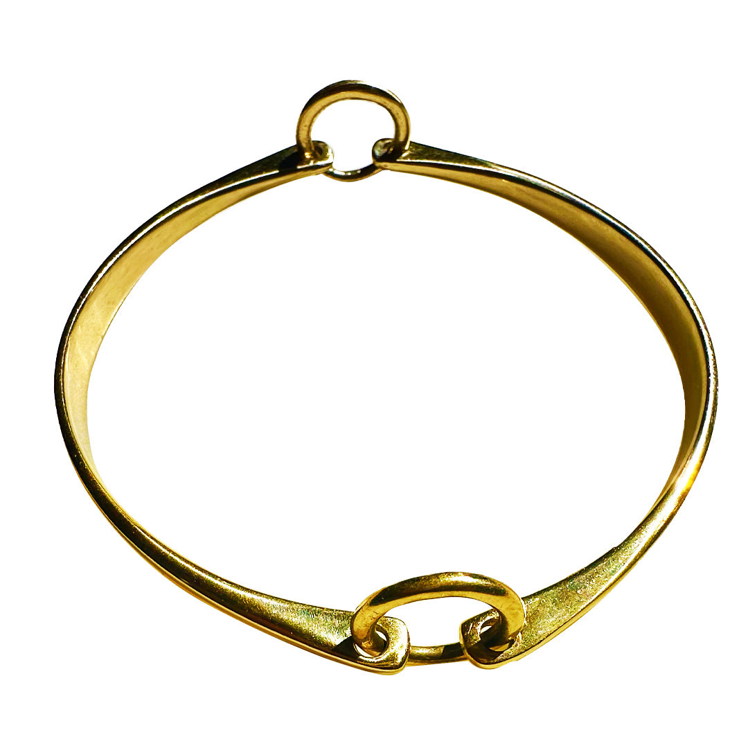 Hansen Bit 14K Gold Bracelet