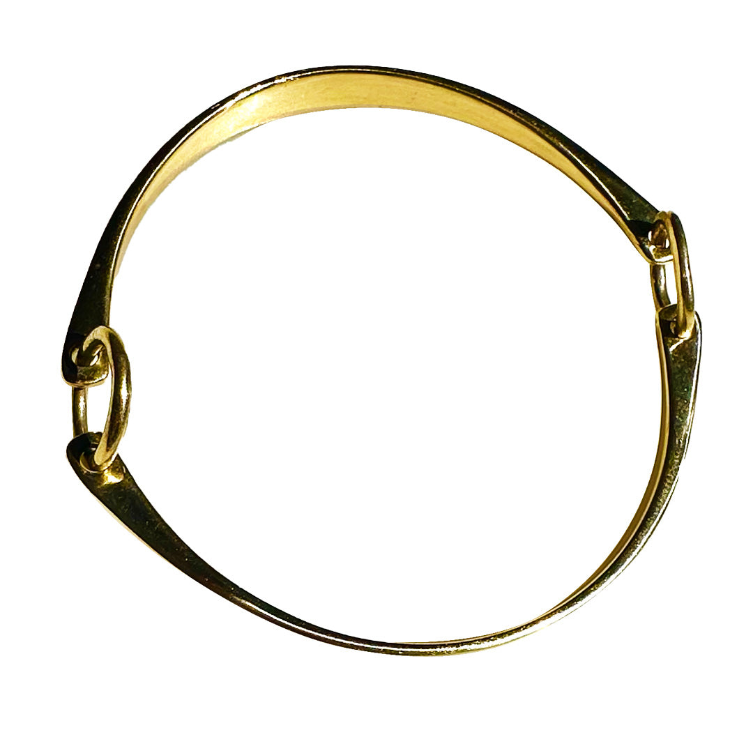 Hansen Bit 14K Gold Bracelet