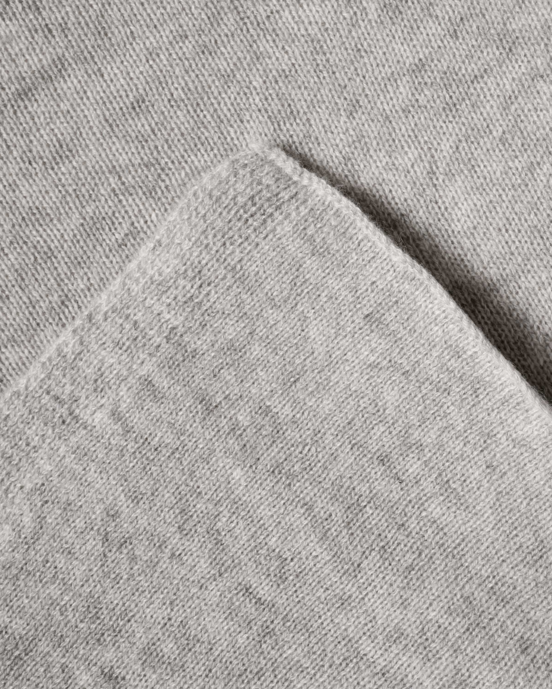 Monticelli Women's Essential Pure Cashmere Poncho Made In Italy Light Grey 4