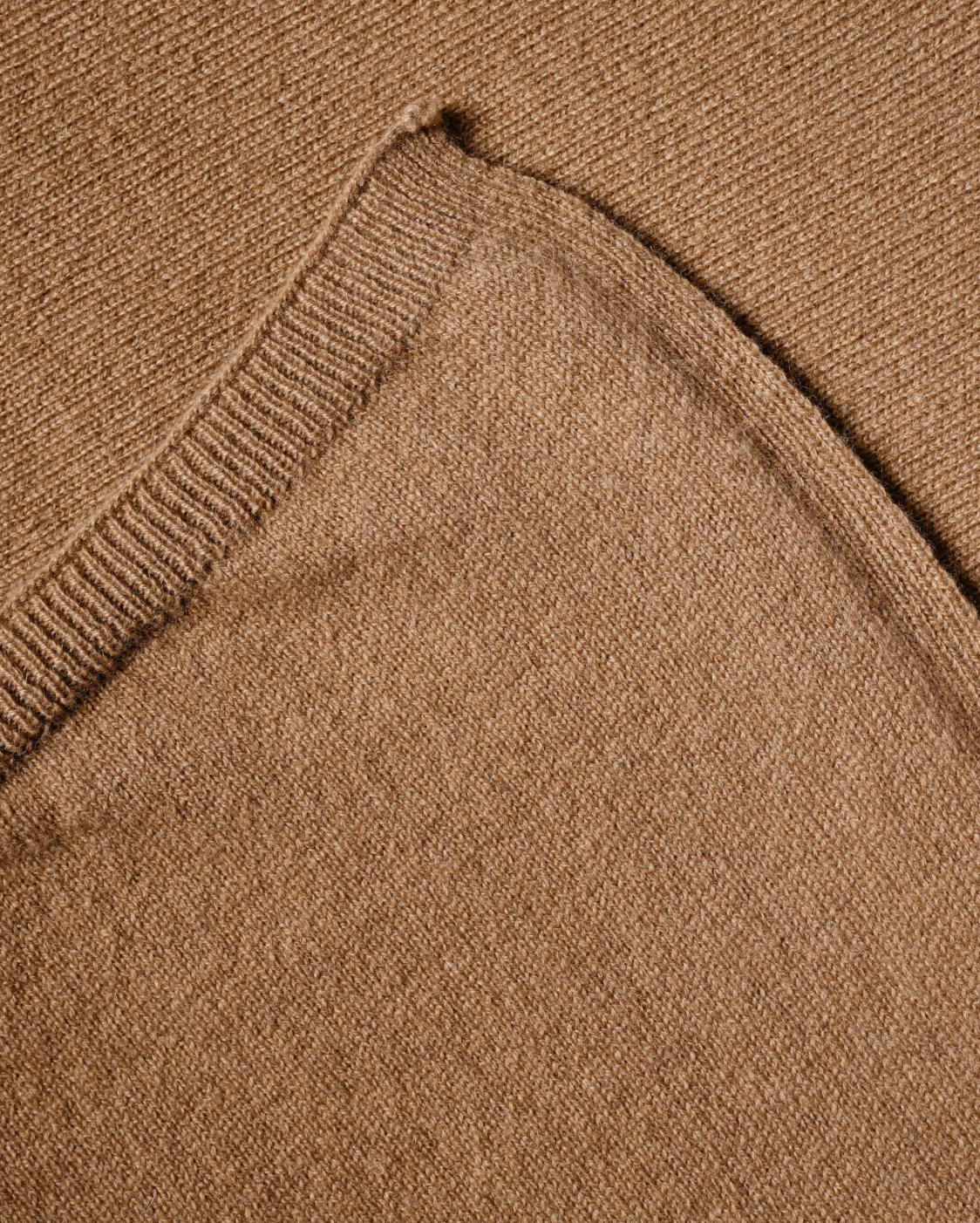 Monticelli Women's Long Pure Cashmere Poncho Made In Italy Camel 5