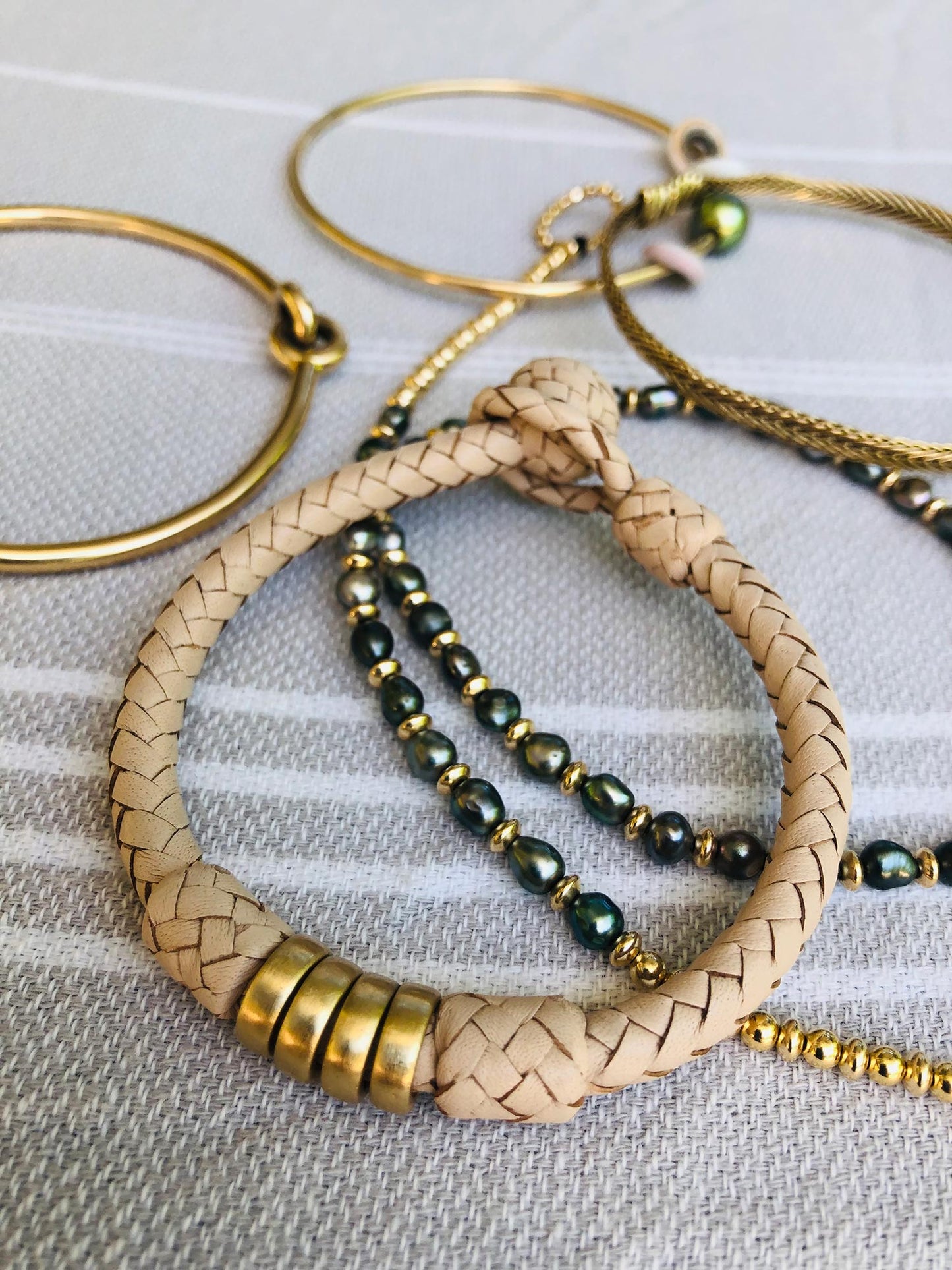 MARQUESAS 14K GOLD BRACELET