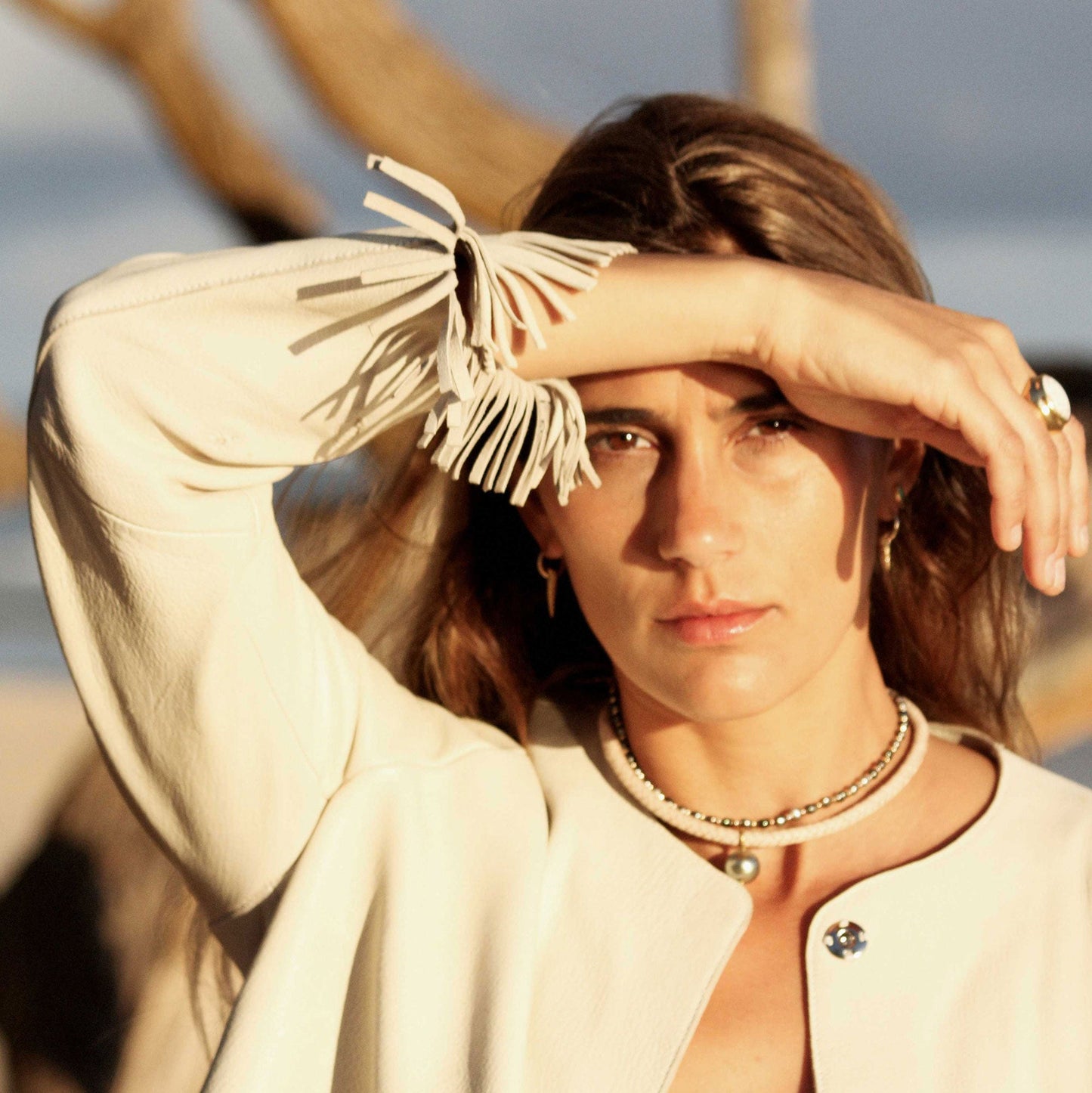 NINAMU TAHITIAN PEARL CHOKER