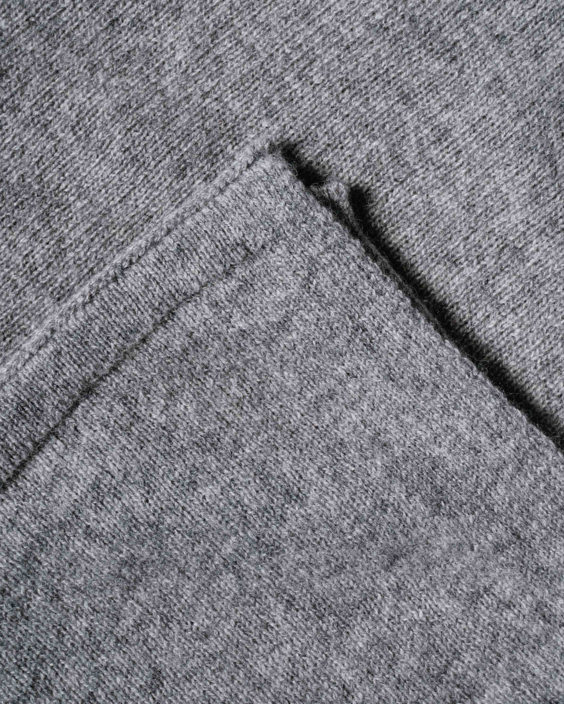 Monticelli Pure Cashmere Capelet Poncho Made In Italy Medium Grey 5