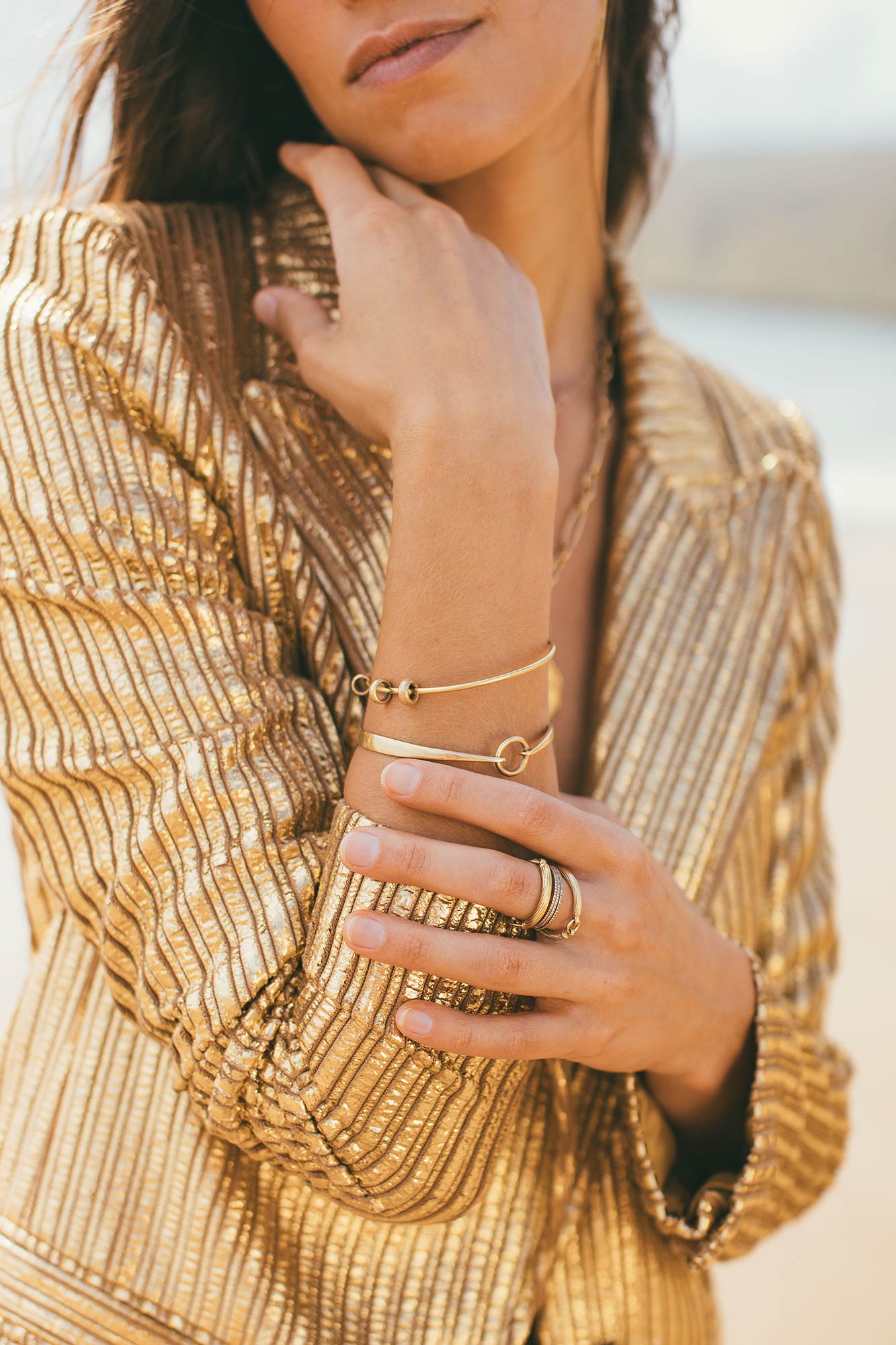 Gold Bangle