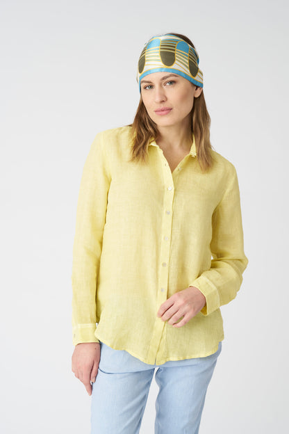 Women's Linen Regular-Fit Shirt – Sun Soft Fade, view 1