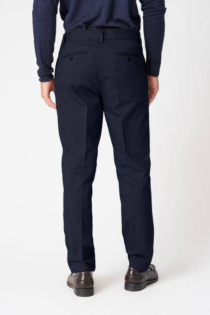 Men's Cotton Chino Pants – Midnight Blue, view 4