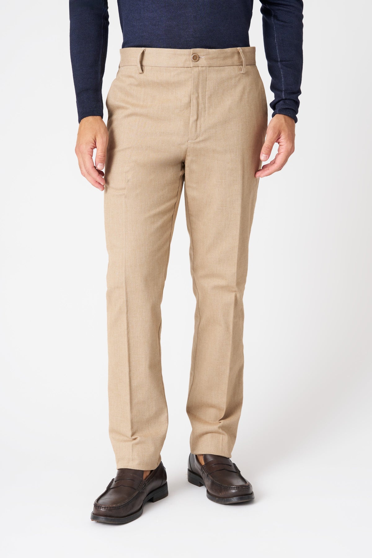 Men's Cotton Chino Pants – Safari, view 3