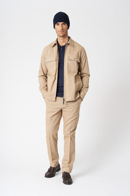 Men's Cotton Chino Pants – Safari, view 1