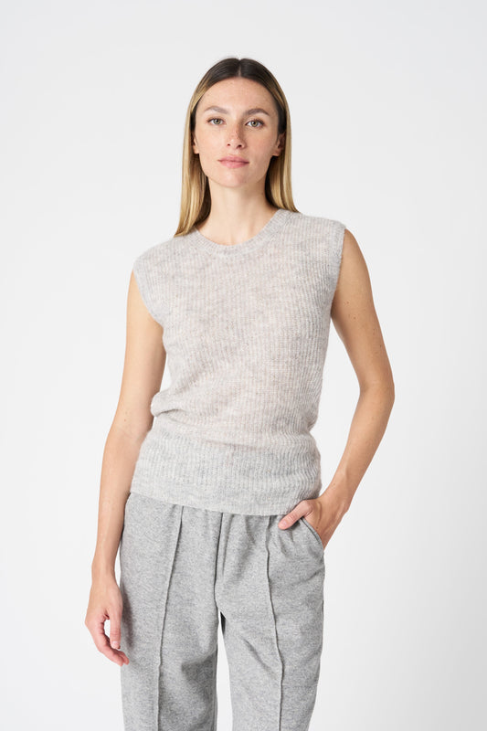Women's Sleeveless Knit Top – Perla, view 1
