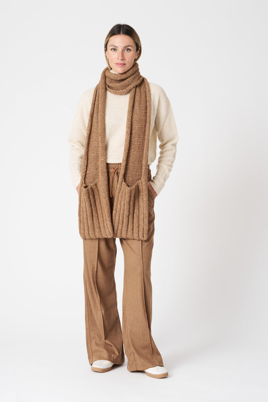 Women's Knit Pants with Drawstring – Teddy, view 1