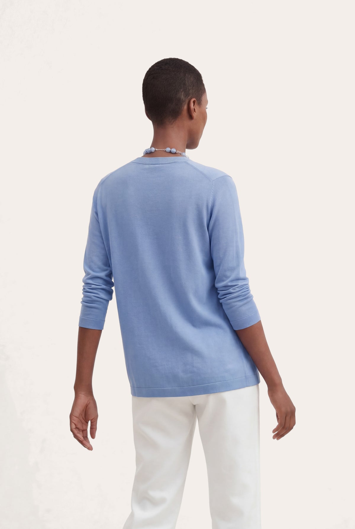 Women's Lightweight Open-Front Knit Cardigan – Pacific Fade, view 5