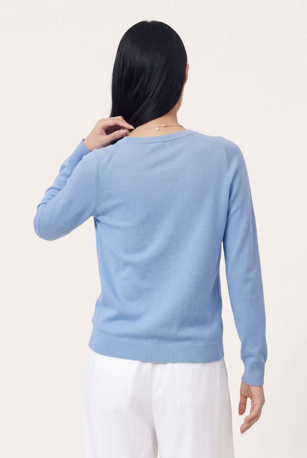 Women's Knit Crewneck Sweater – Savana Fade, view 9