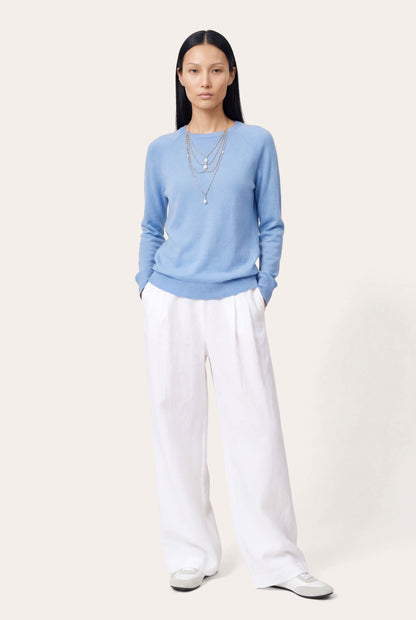 Women's Knit Crewneck Sweater – Savana Fade, view 6