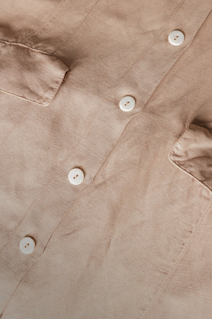 Women's Linen-Lyocell Shirt Dress – Corda, view 5