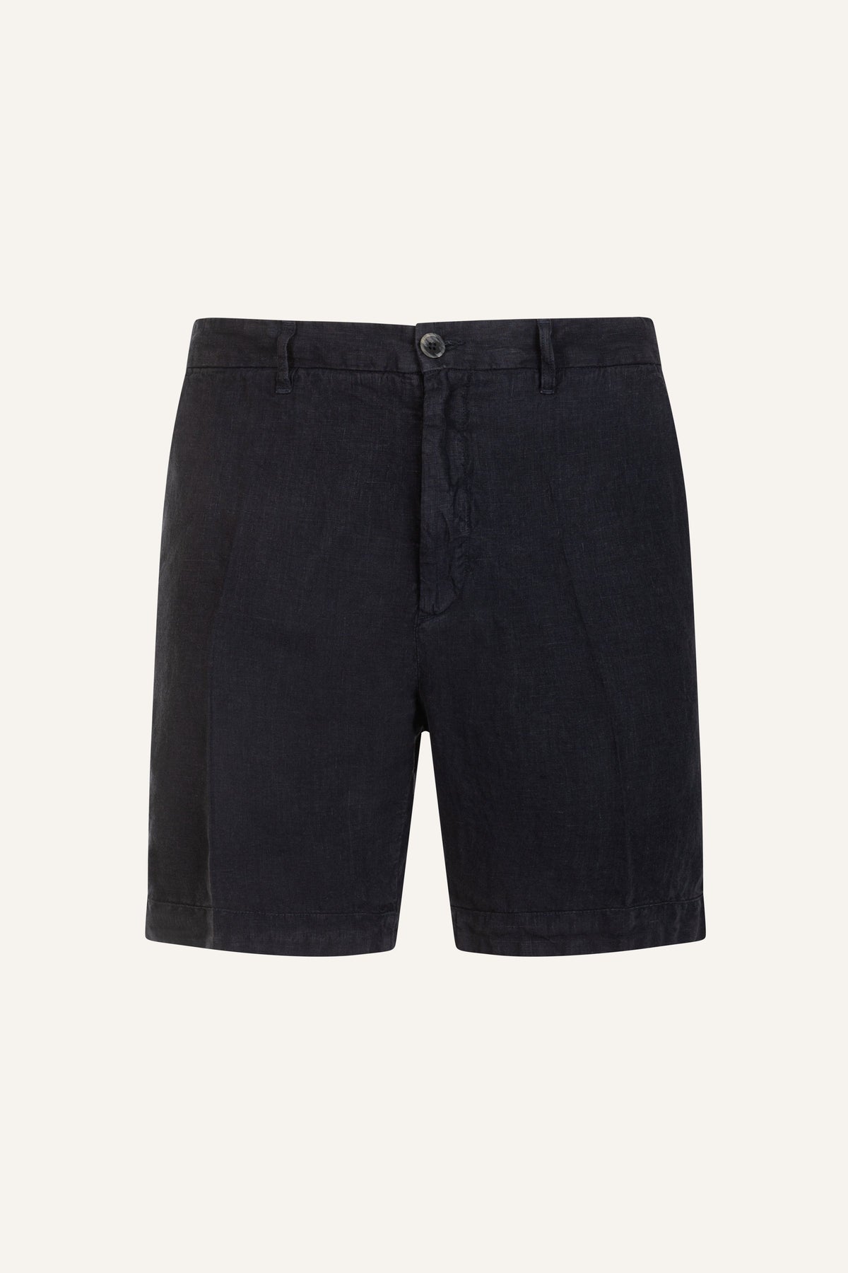 Men's Linen Chino Shorts – Marine, view 4
