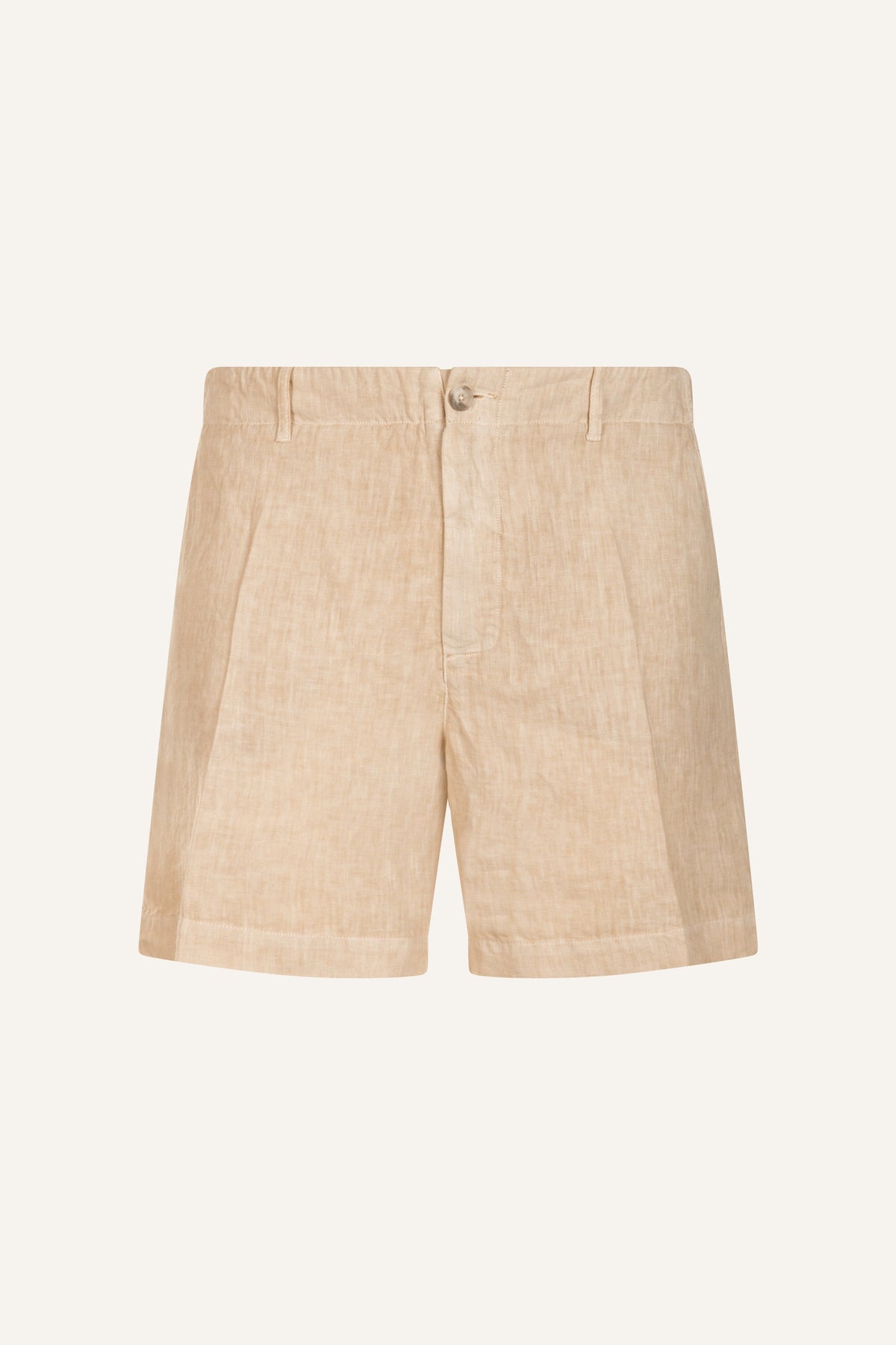 Men's Linen Shorts with Turn Up Hem – Corda, view 5