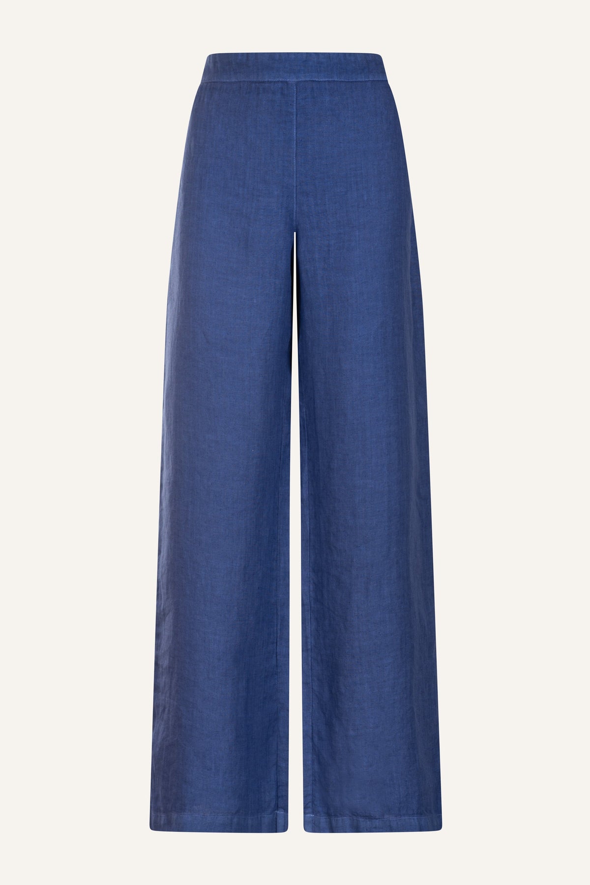 Women's Wide-Leg Linen Pants – Ink Soft Fade, view 6