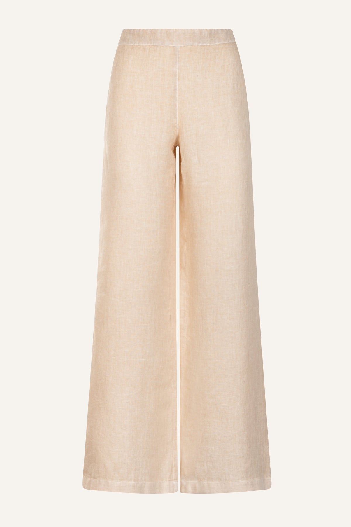Women's Wide-Leg Linen Pants – Safari Soft Fade, view 6