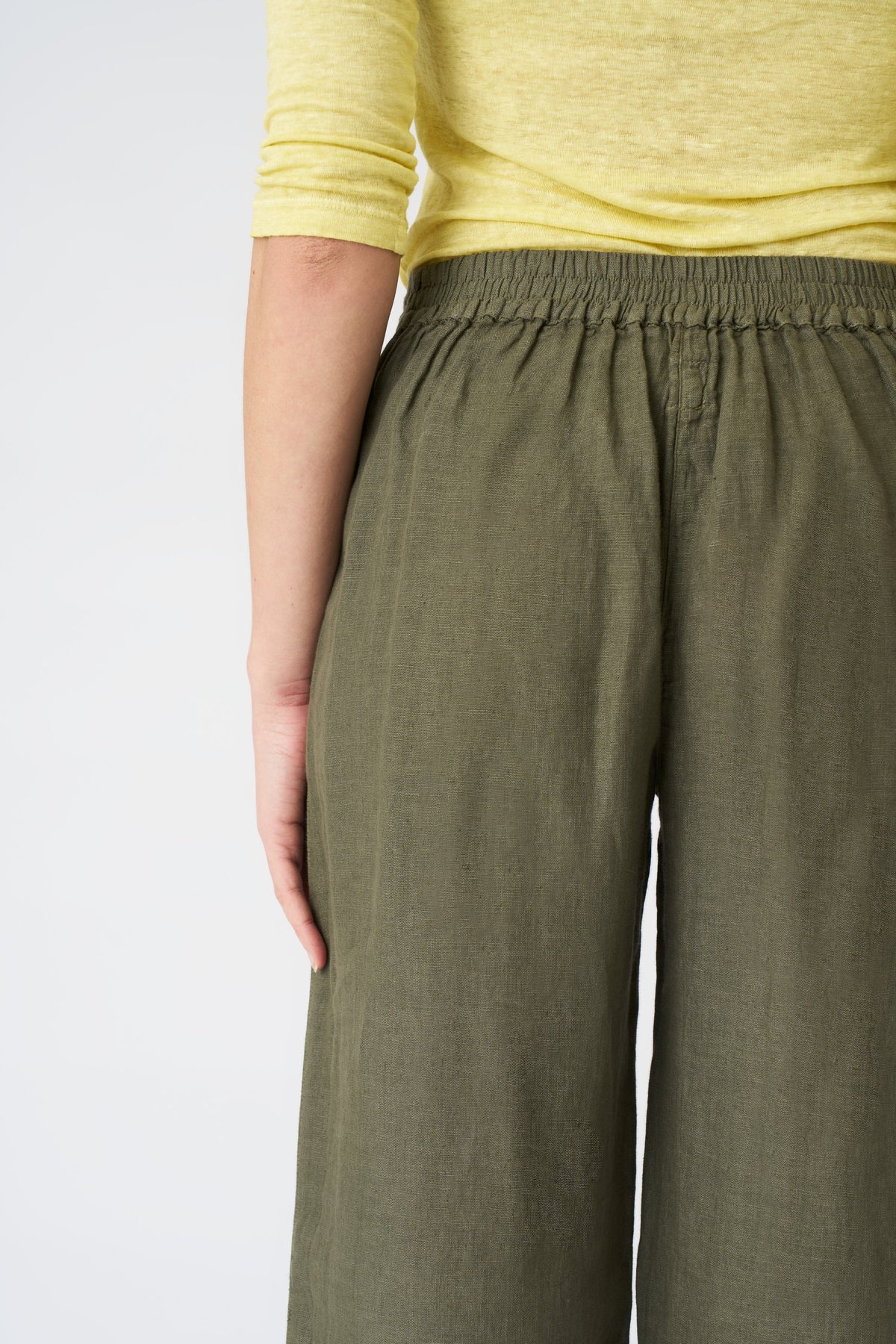 Women's Roma Linen Pants – Caffe Soft Fade, view 2