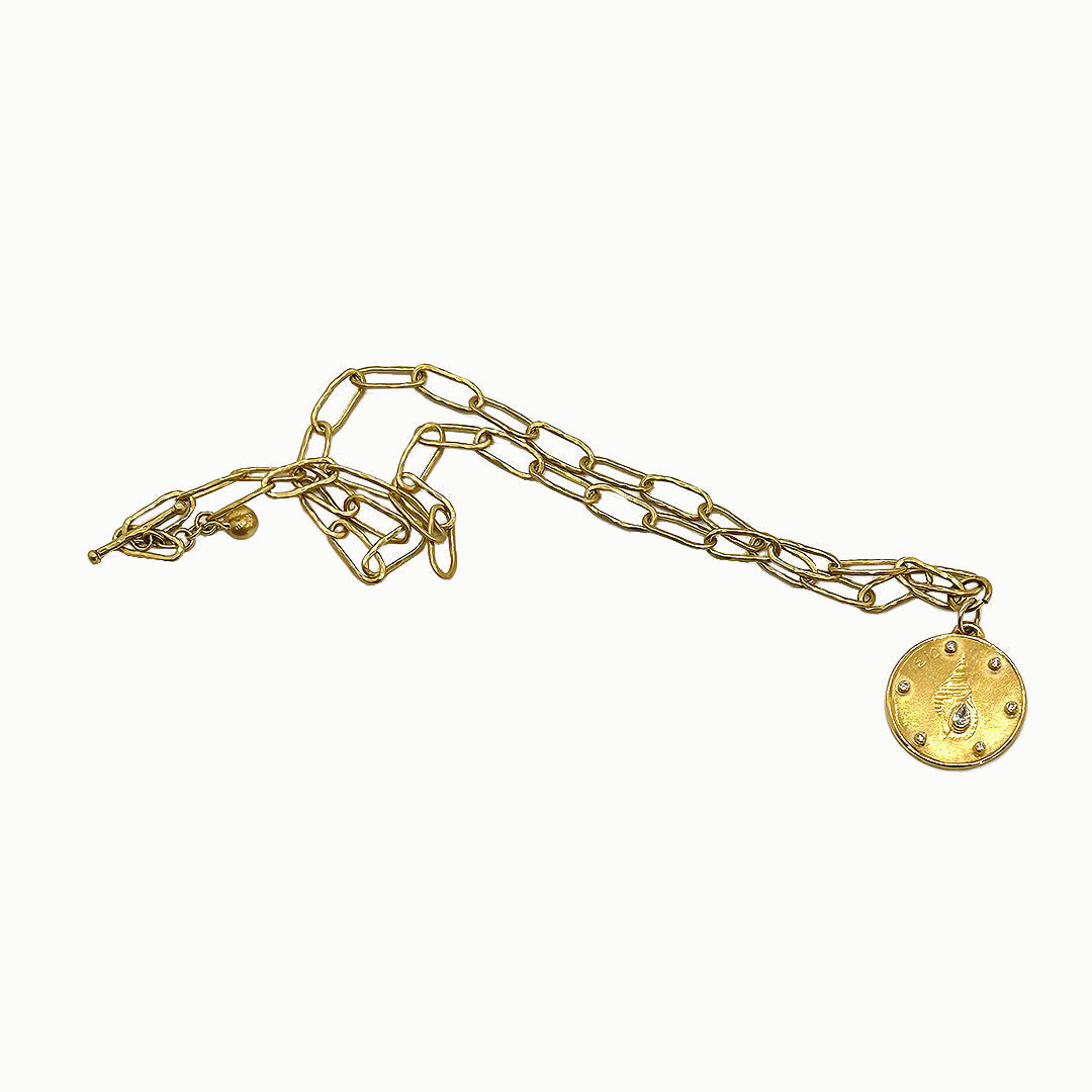 Oval Link 18K Gold Chain