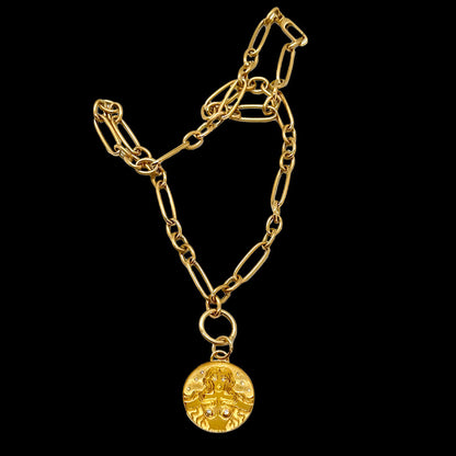 Golden Mermaid Gold Charm