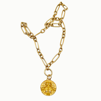 Golden Mermaid Gold Charm