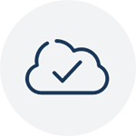 Cloud comfort icon