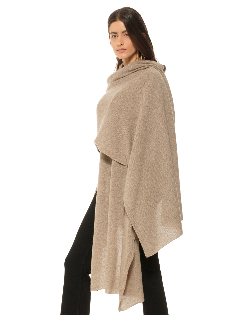 DALLE PIANE CASHMERE - V-hals 100% kasjmier, Made in Italy - Dames, Groen, L DALLE PIANE CASHMERE - V-hals 100% kasjmier, Made in Italy - Dames, Groen, L