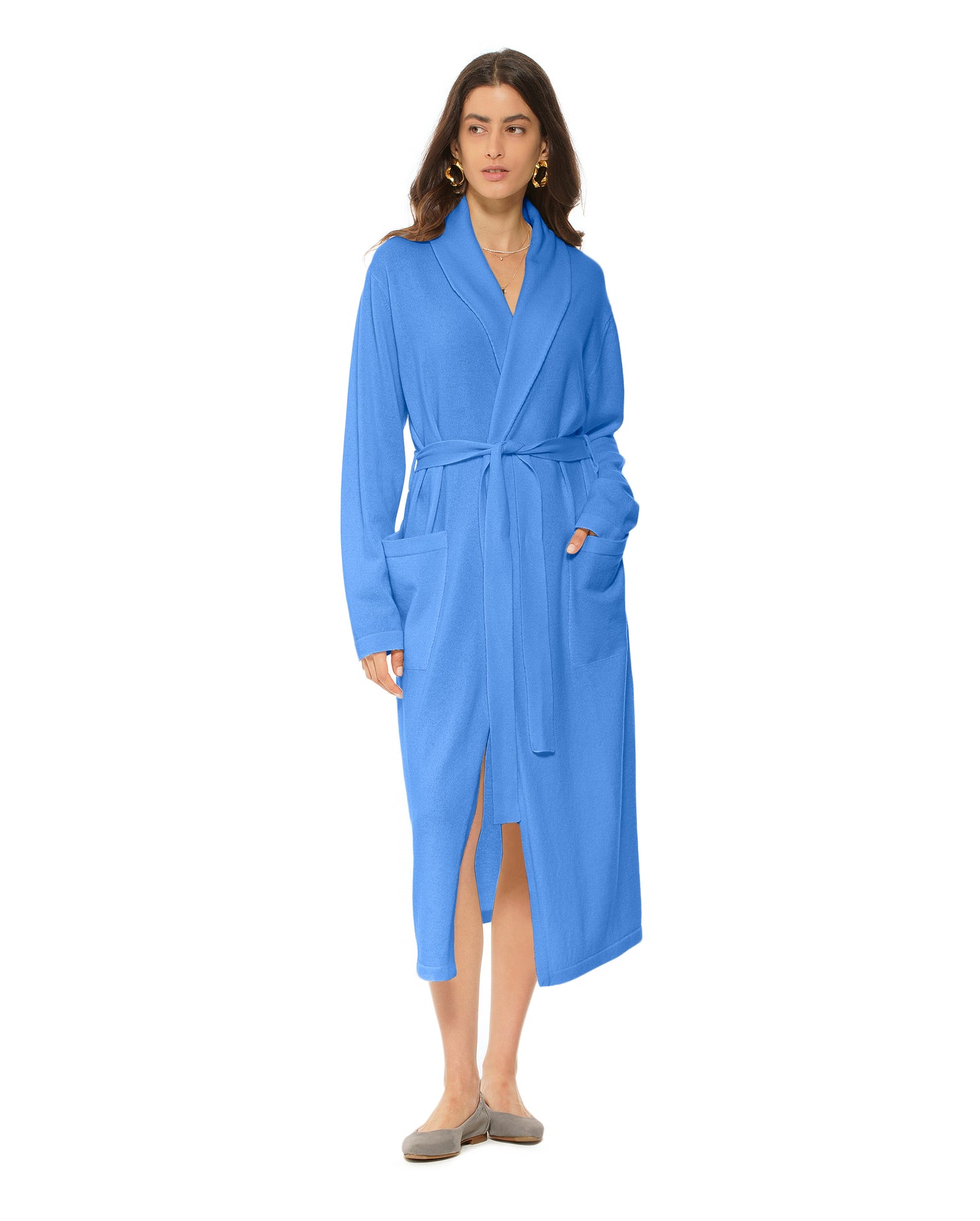 Women's Pure Cashmere Knit Robe Jeans