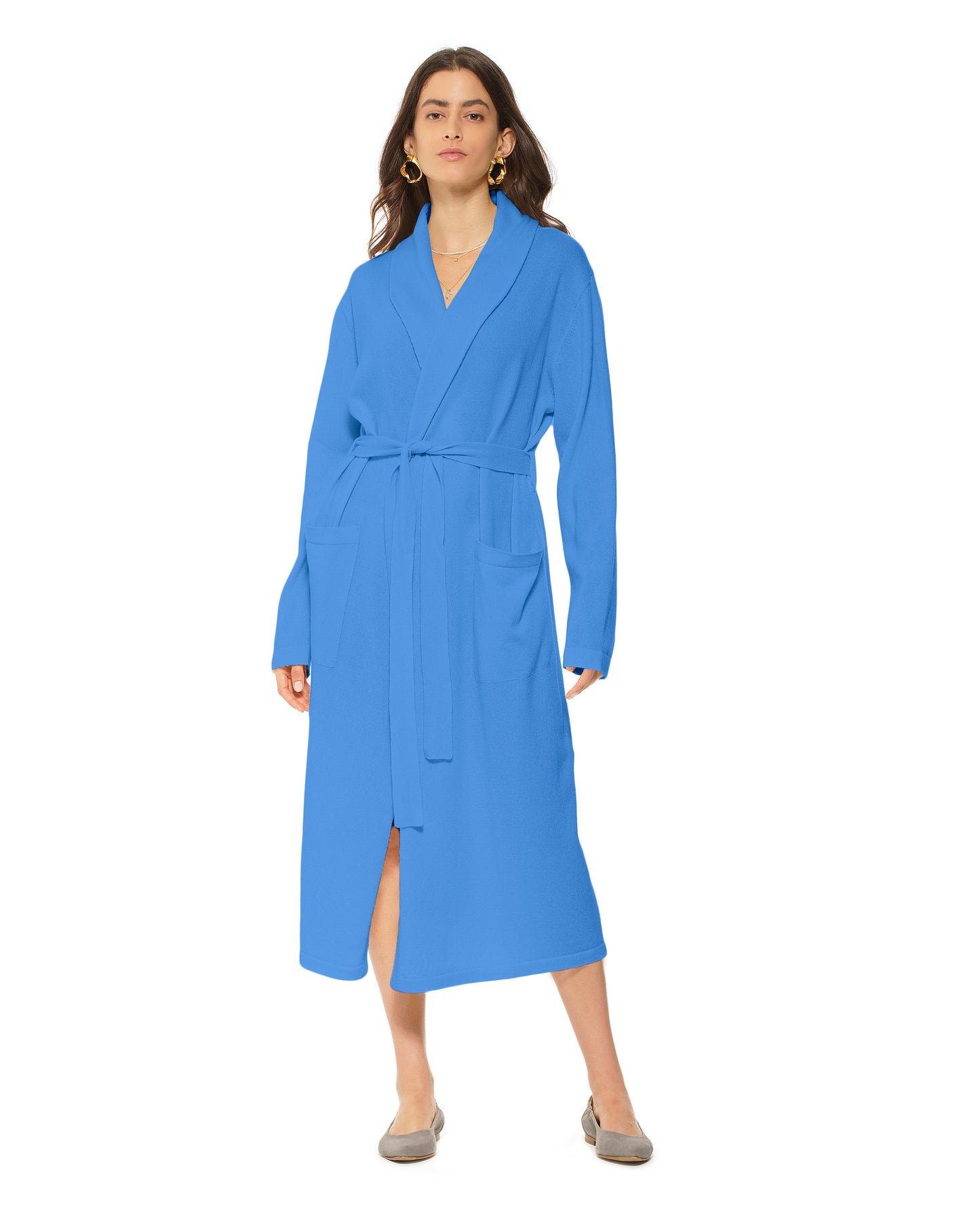 Women's Pure Cashmere Knit Robe Jeans