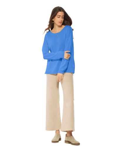 Women's Pure Cashmere Lounge Sweater Jeans