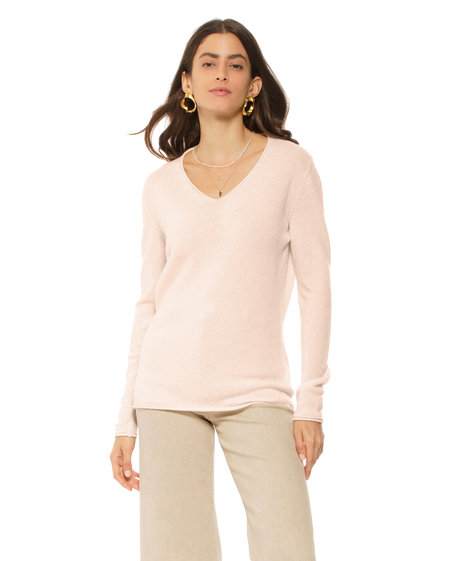 Peach 2025 cashmere sweater