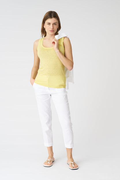 Women's Mila Linen Tank Top – Sun Soft Fade, view 3