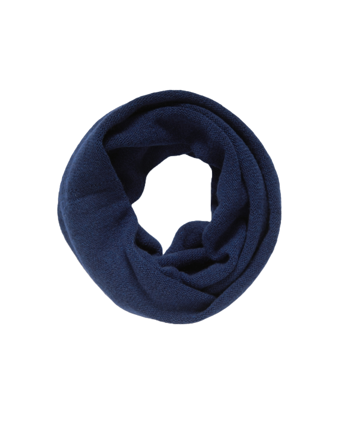 Monticelli Women's Pure Cashmere Collar Scarf Blue Made In Italy 4