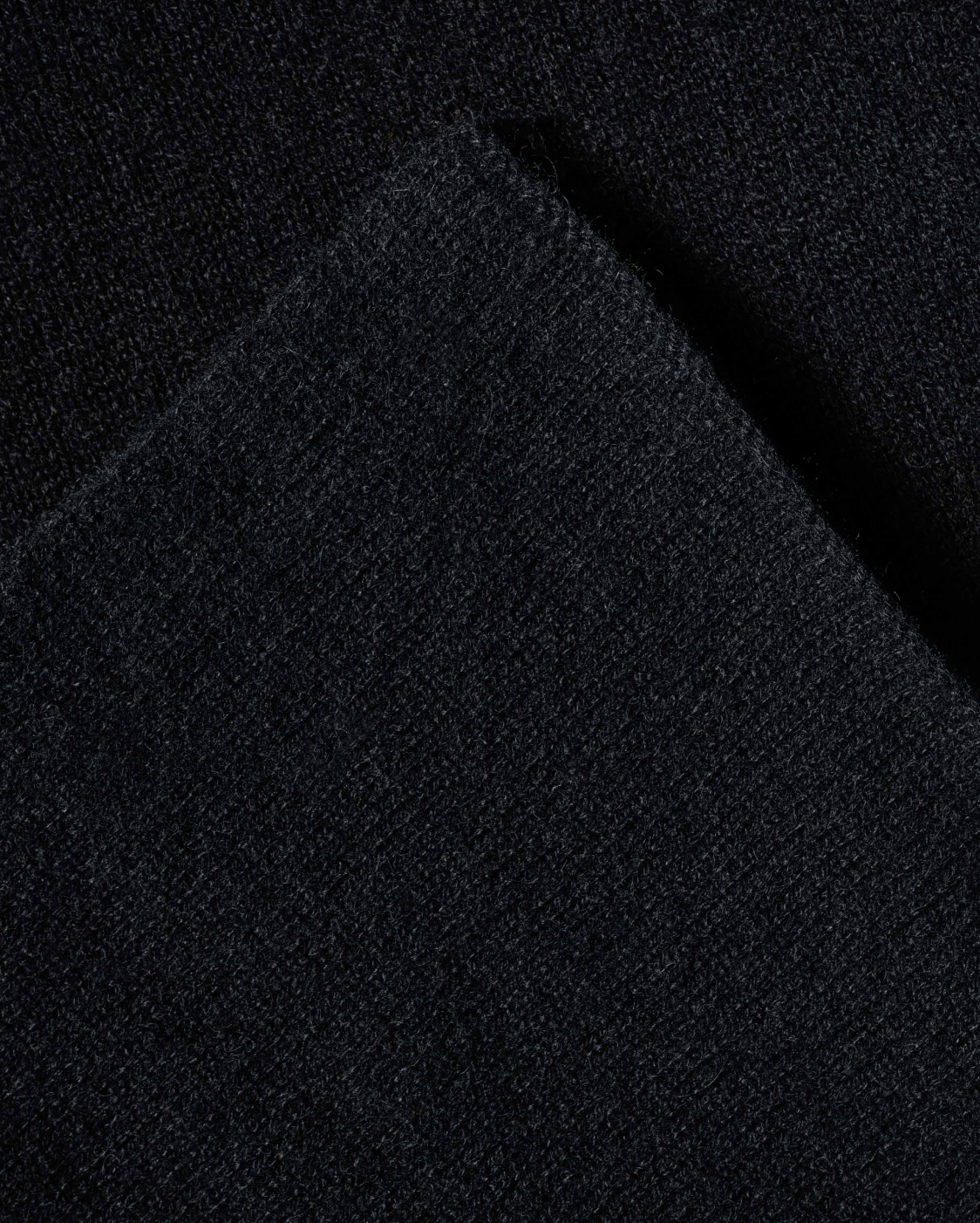 Monticelli Women's Essential Pure Cashmere Poncho Made In Italy Black 4