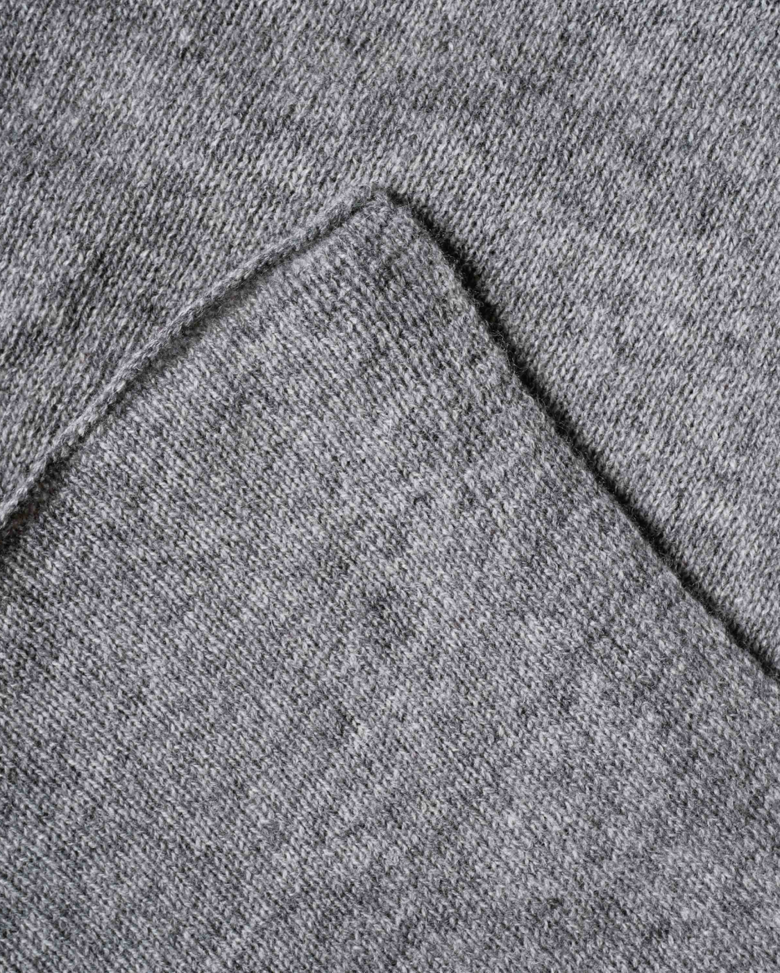 Monticelli Women's Essential Pure Cashmere Poncho Made In Italy Medium Grey 4
