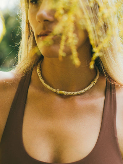 NALU 18KT GOLD CHOKER