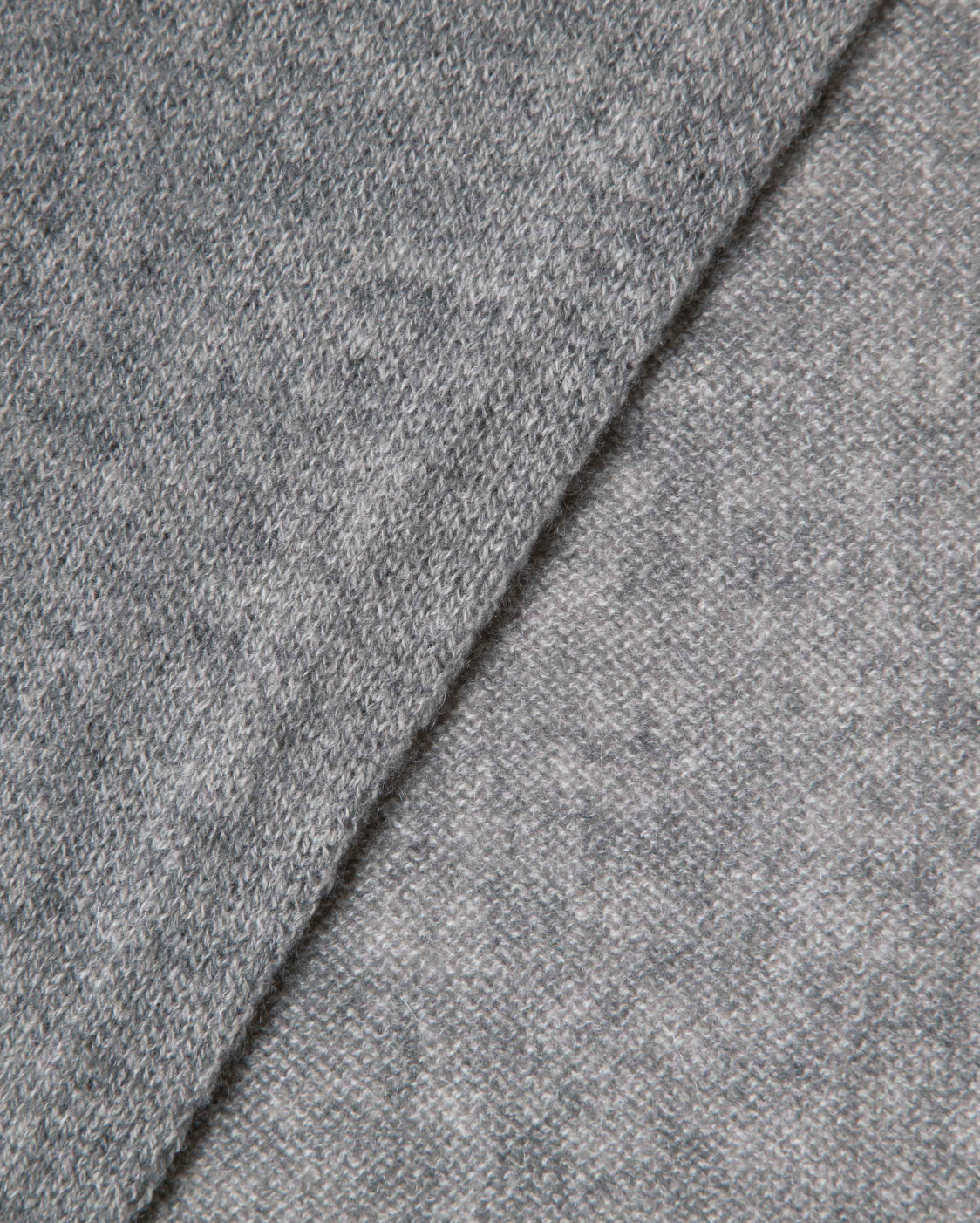 Monticelli Pure Cashmere Plain Knit Scarf Made In Italy Milk White 4
