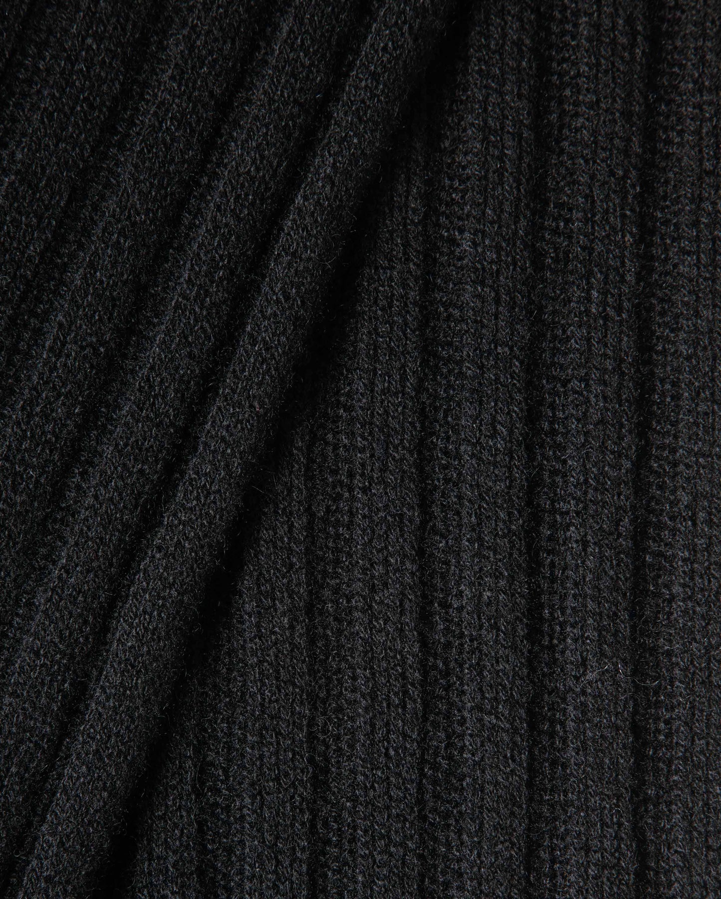 Close-up of black textured fabric