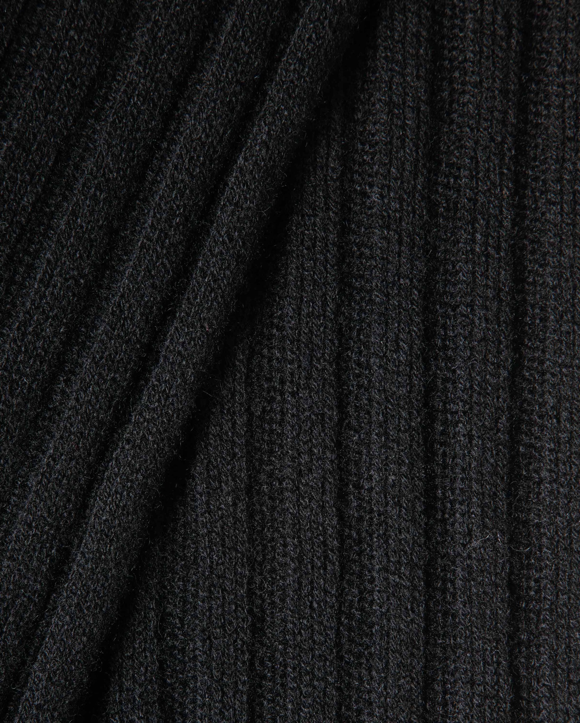 Close-up of black textured fabric